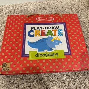 Melissa & Doug Play/Draw/Create Dinosaurs